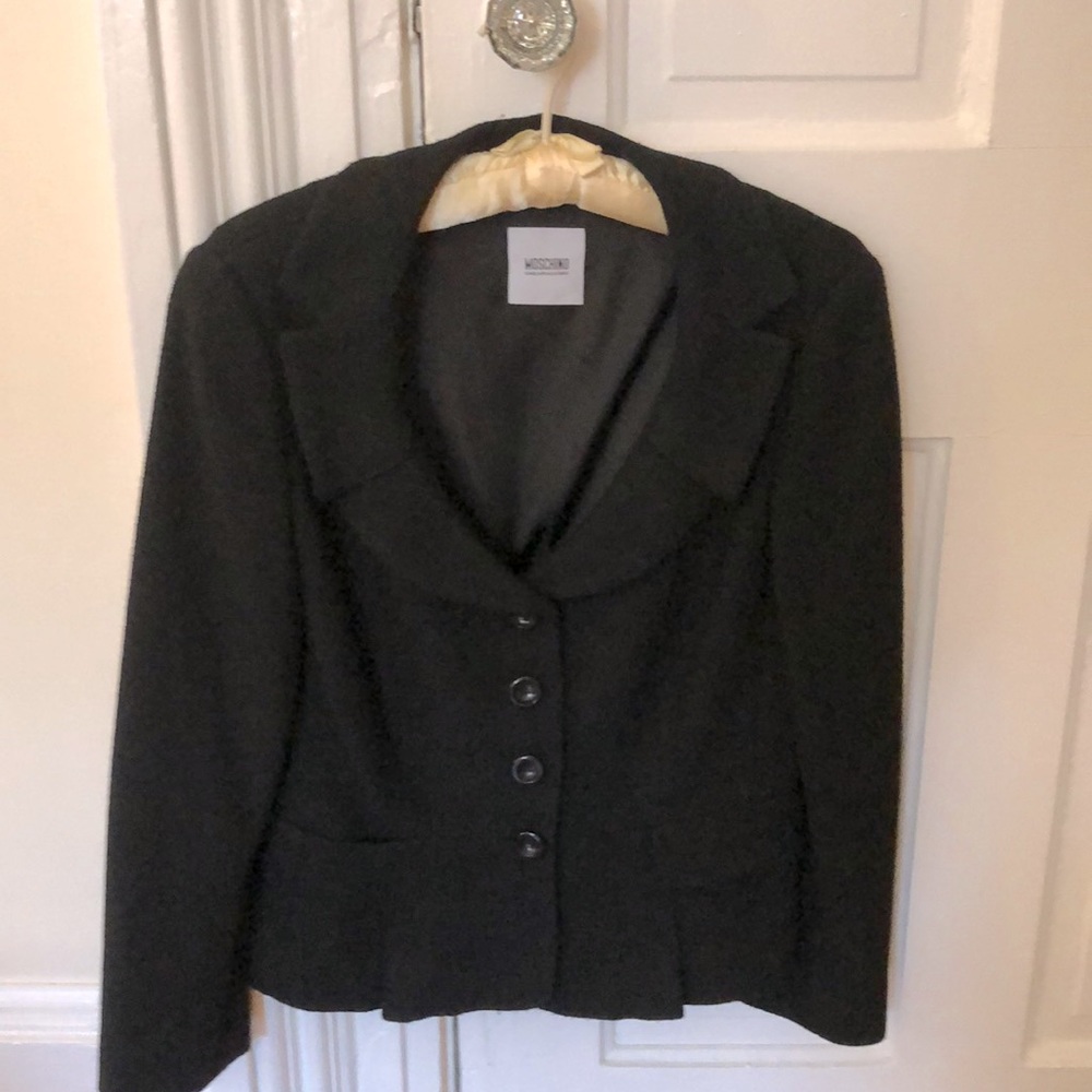 Moschino wool  fitted jacket